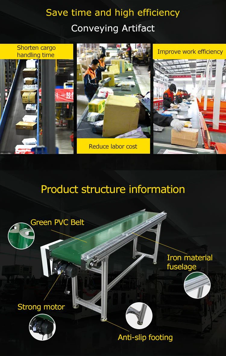 5 foot belt conveyor