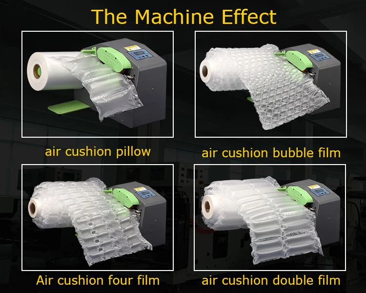 air packaging cushion bubble film machine