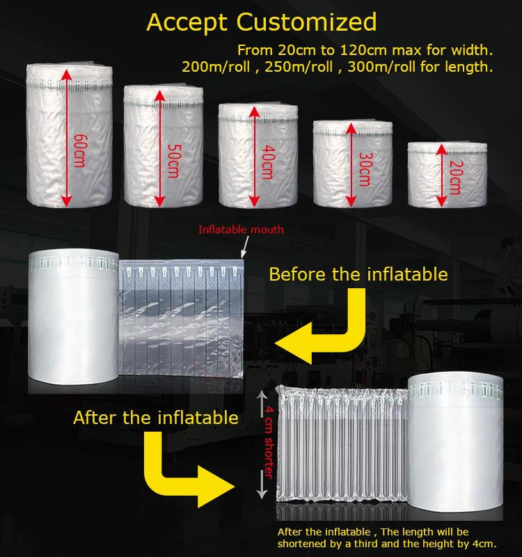 inflatable air cushion void fill